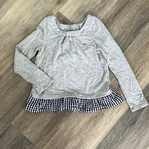 Vineyard Vines girls long sleeve shirt – size small (7–8)